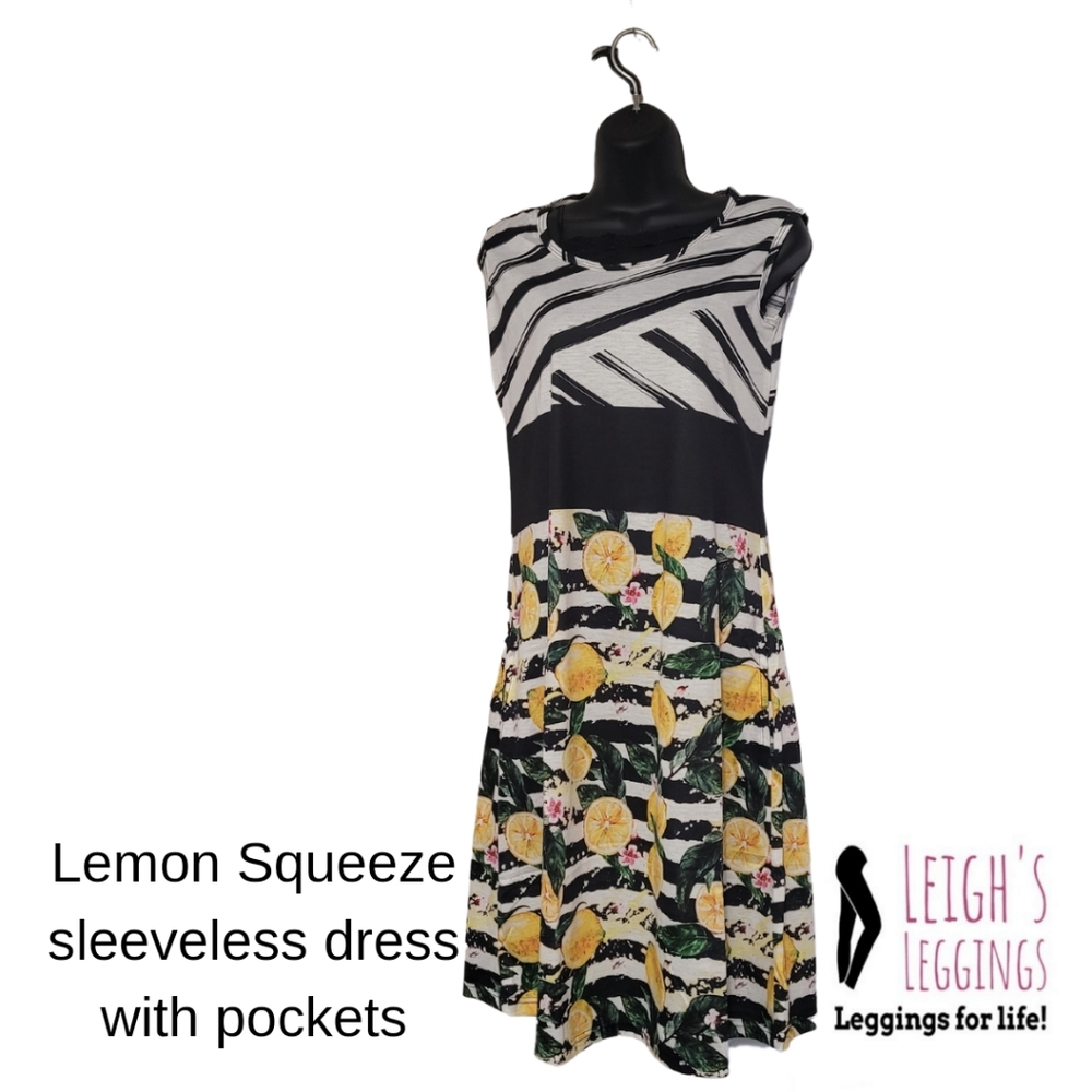 Sleeveless Dress with Pockets